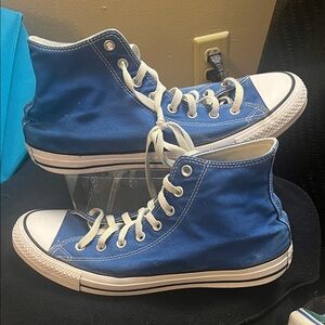 Converse Blue High-Top Sneakers